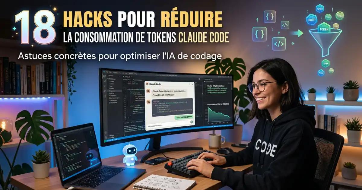 18 techniques pour réduire la consommation de tokens Claude Code classées en 3 niveaux