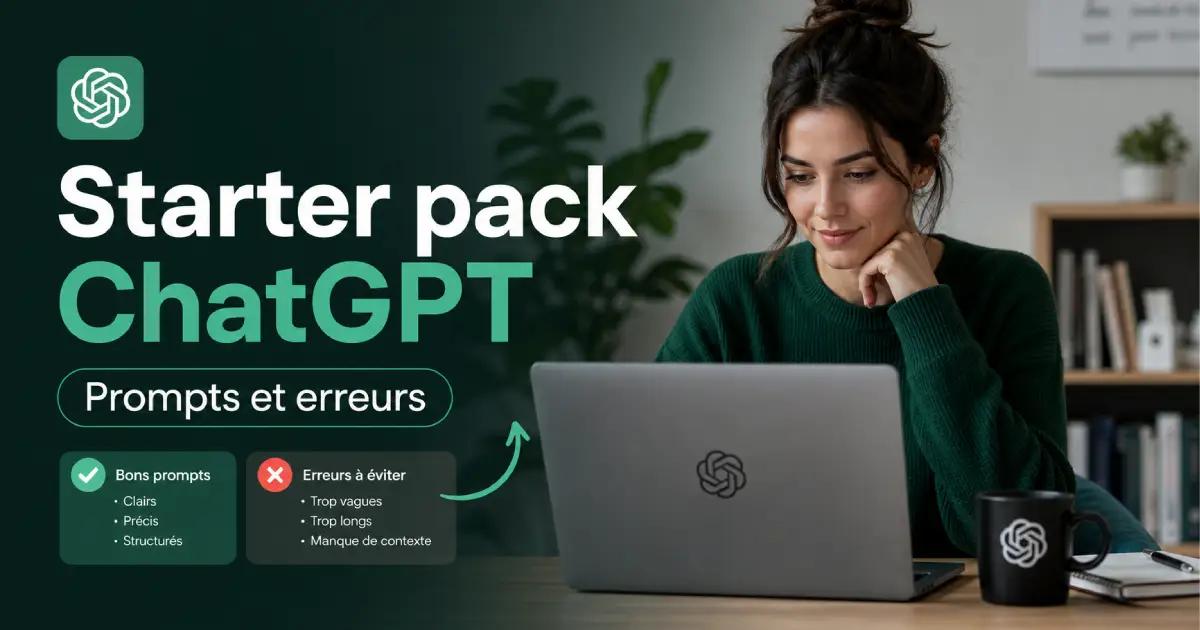 Image Starter Pack ChatGPT, figurine collector dans son blister générée par IA