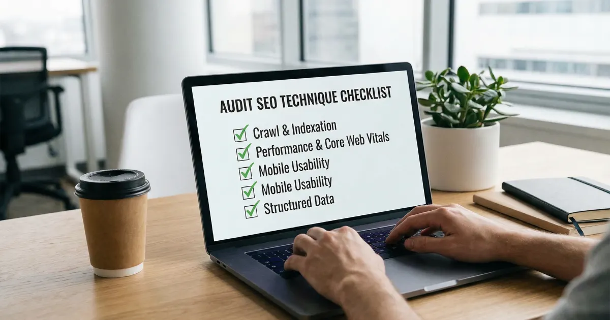 Guide complet pour réaliser un audit SEO technique en 8 étapes avec checklist