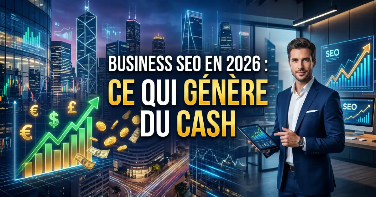 Les 5 business SEO rentables en 2026 classés par horizon de temps : parasite, expirés, autorité, YouTube, local