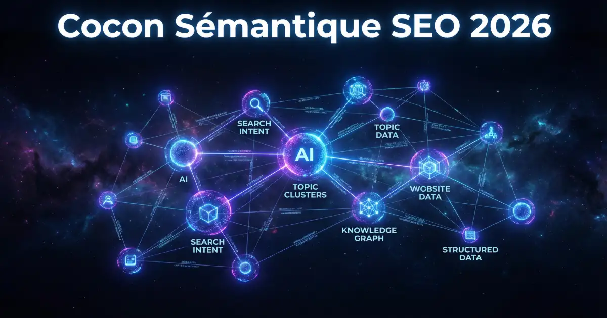 Guide cocon sémantique SEO : méthode, structure et exemple concret en 2026