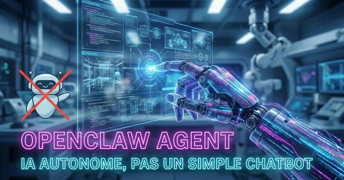 OpenClaw : agent IA autonome qui gère emails, agenda et factures sans configuration manuelle