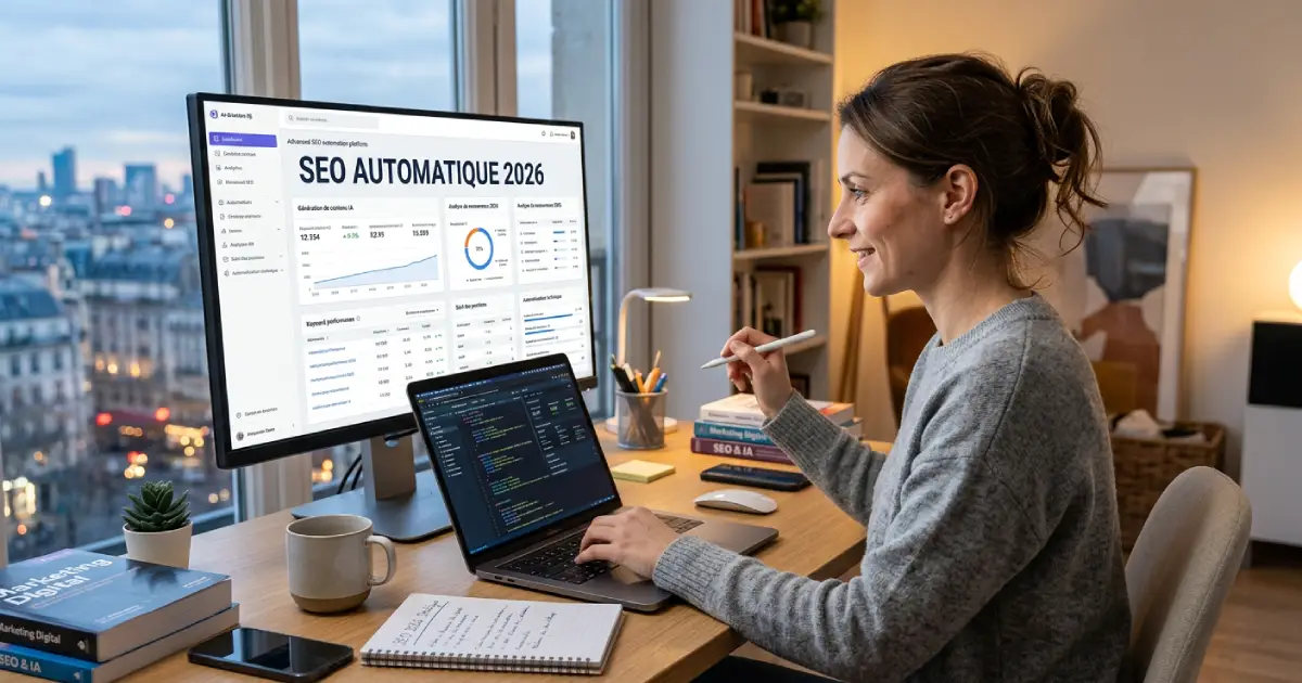 SEO automatique et autopilote IA en 2026